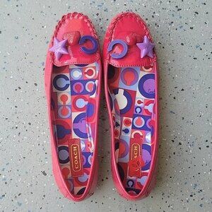 Coach Pink Flats, Size 8.5